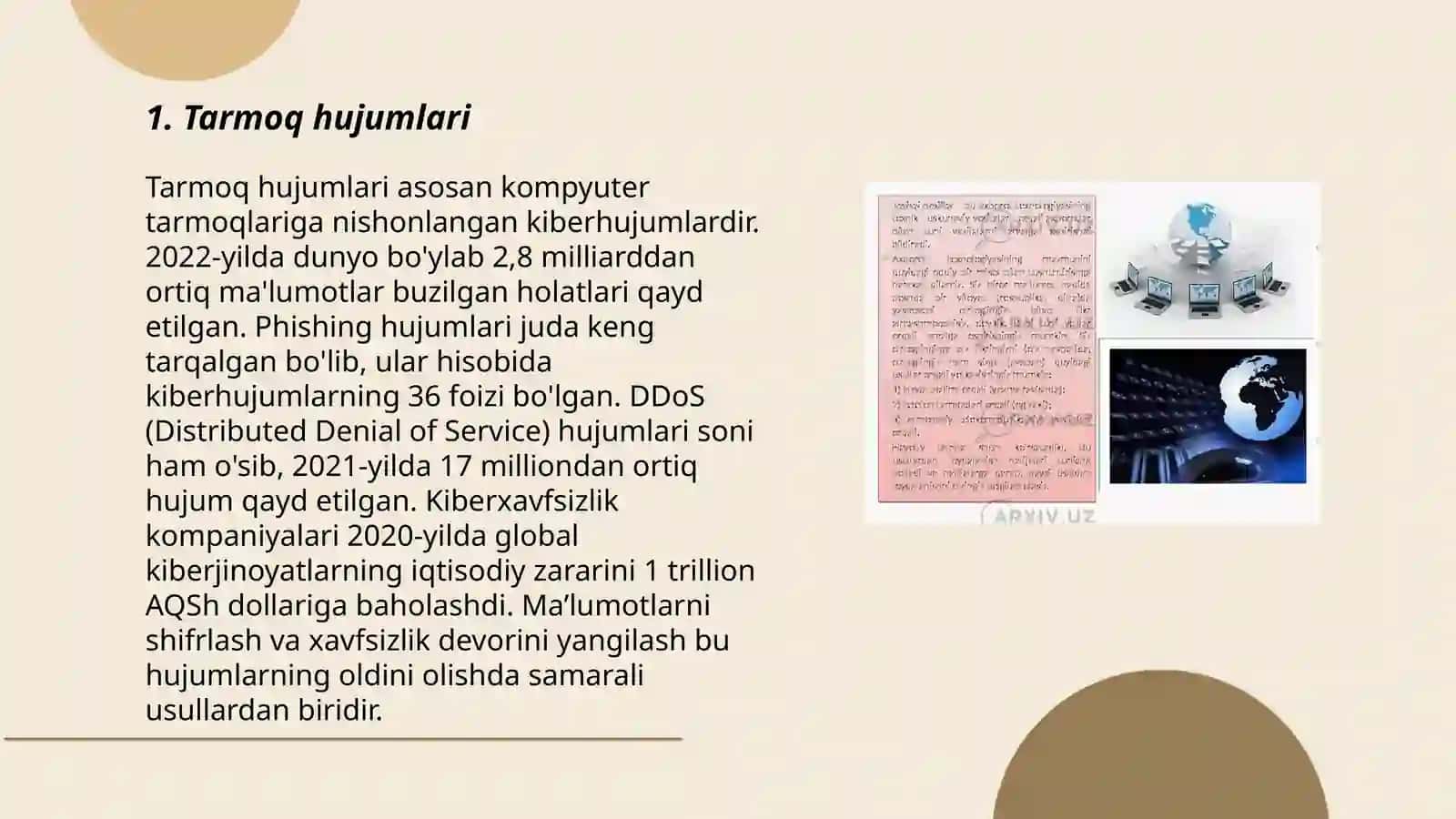Tarmoq hujumlari 3