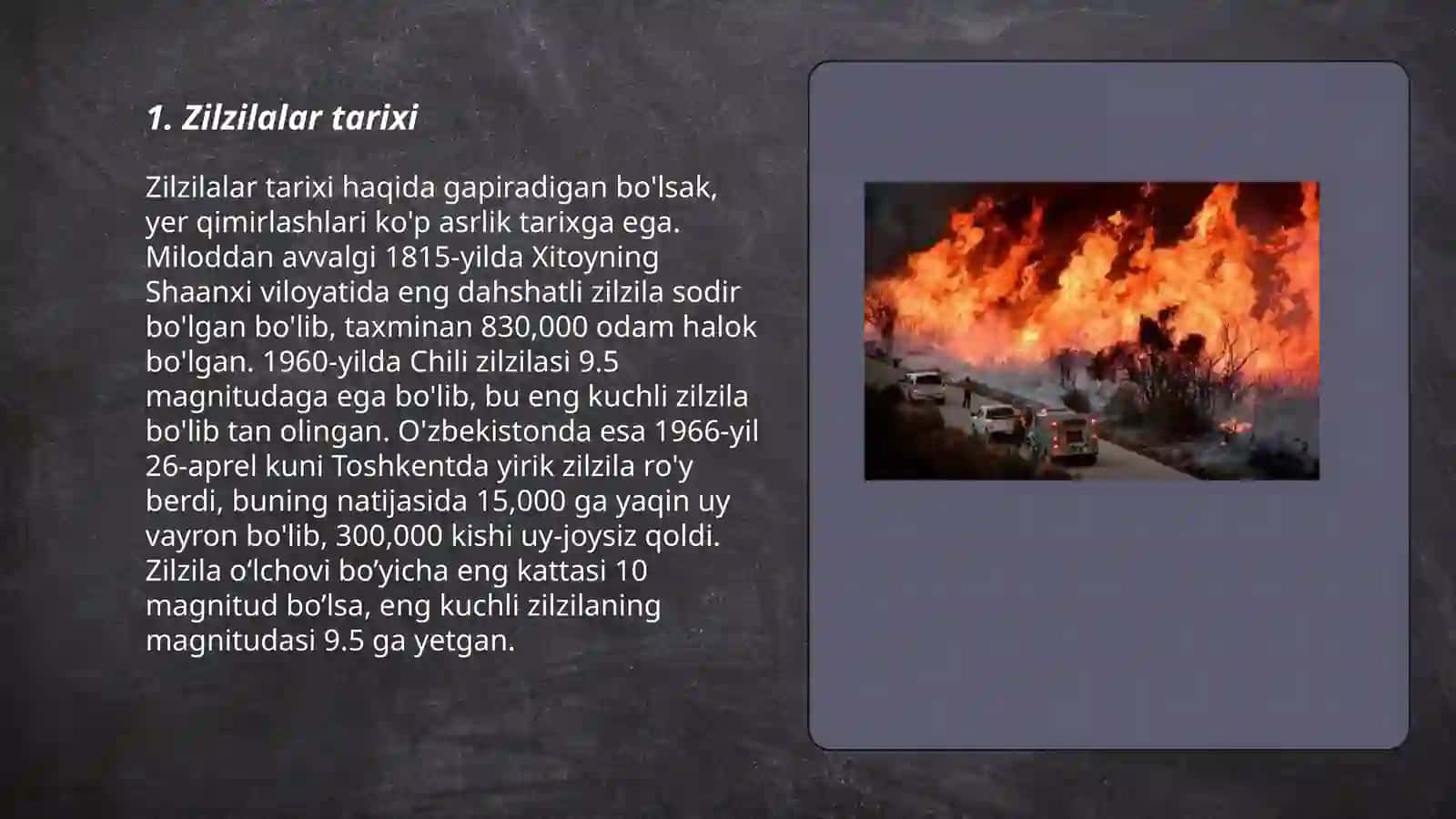 Zilzilalar tarixi 3
