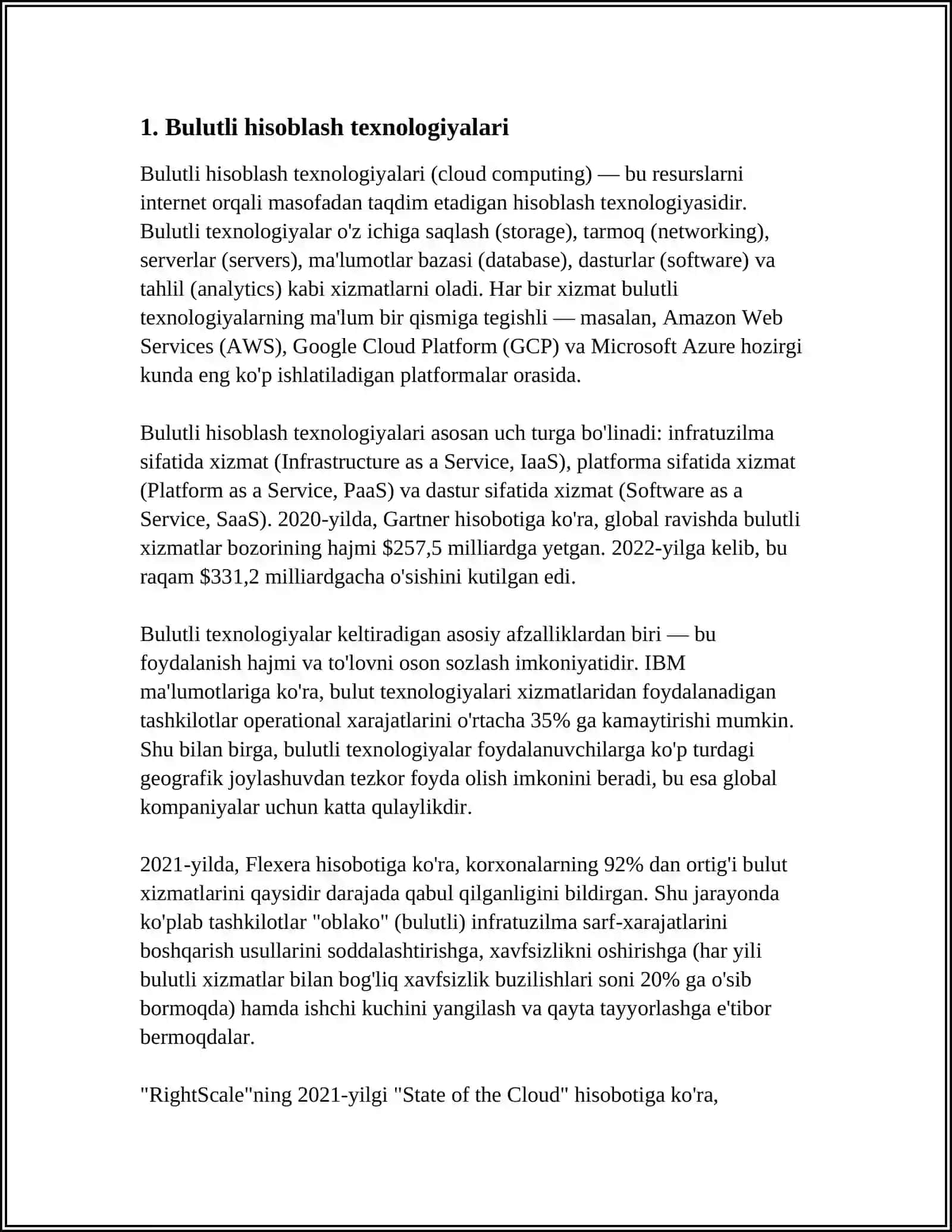 Bulutli hisoblash texnologiyalari 3