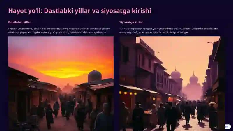 Yoʻldosh Oxunboboyev: Millatning buyuk oʻgʻloni 3