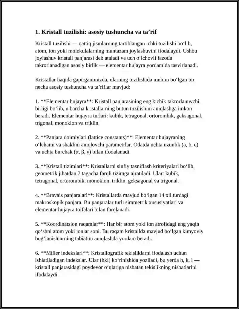 MODDALARNING KRISTALL TUZILISHI 3