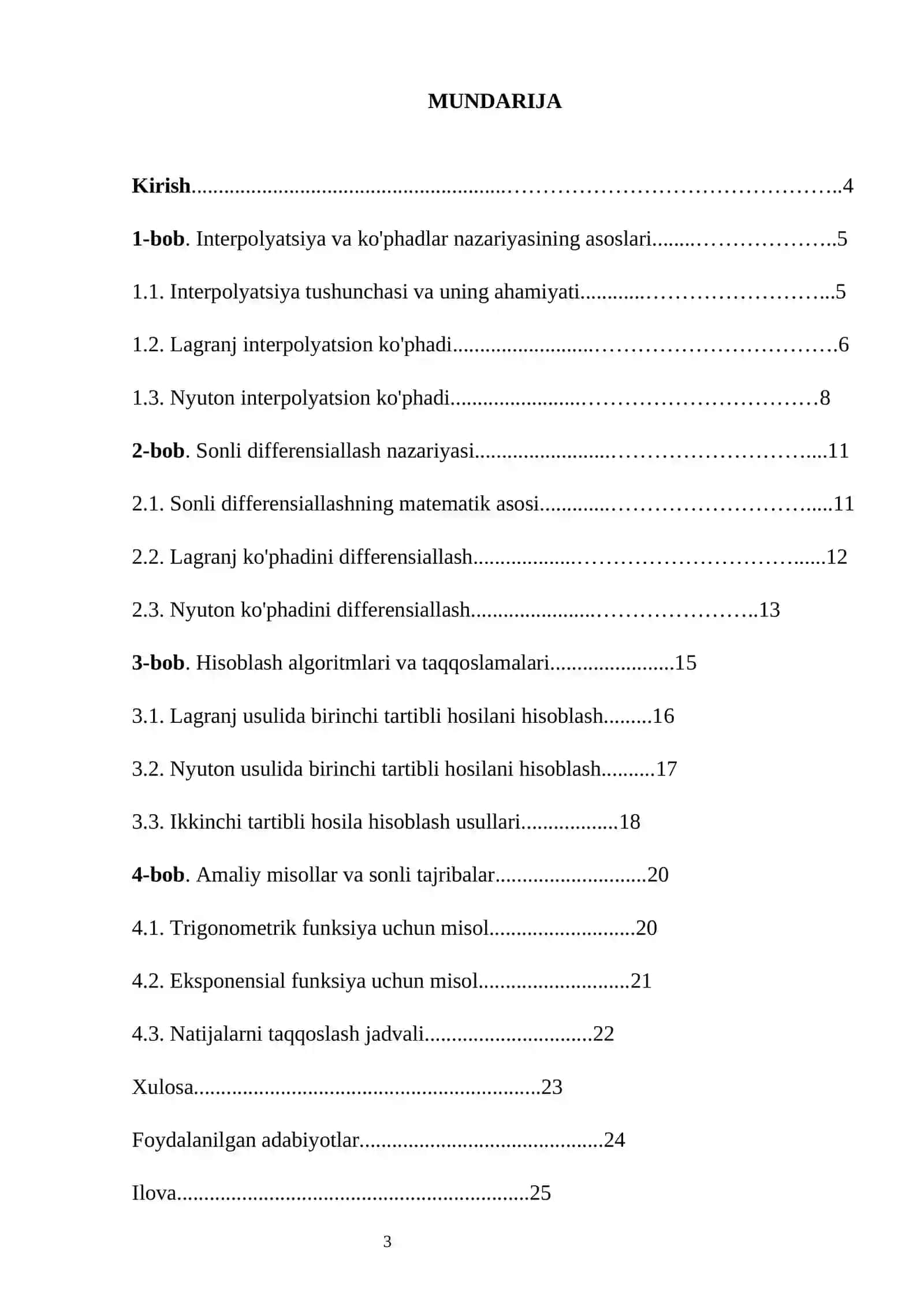 LAGRANJ VA NYUTON KO'PHADLARINI DIFFERENSIALLASH USULLARINING TAHLILI 3