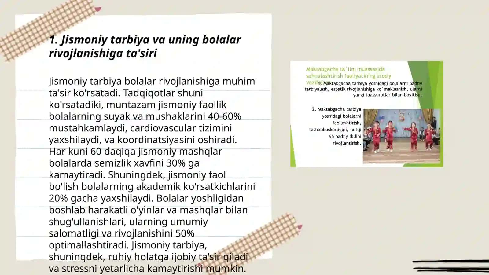 Jismoniy tarbiya va uning bolalar rivojlanishiga ta'siri 3