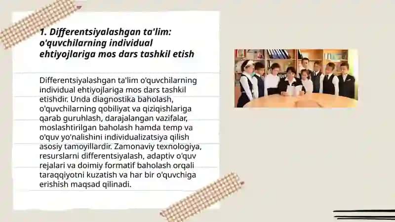 Differentsiyalashgan ta'lim 3
