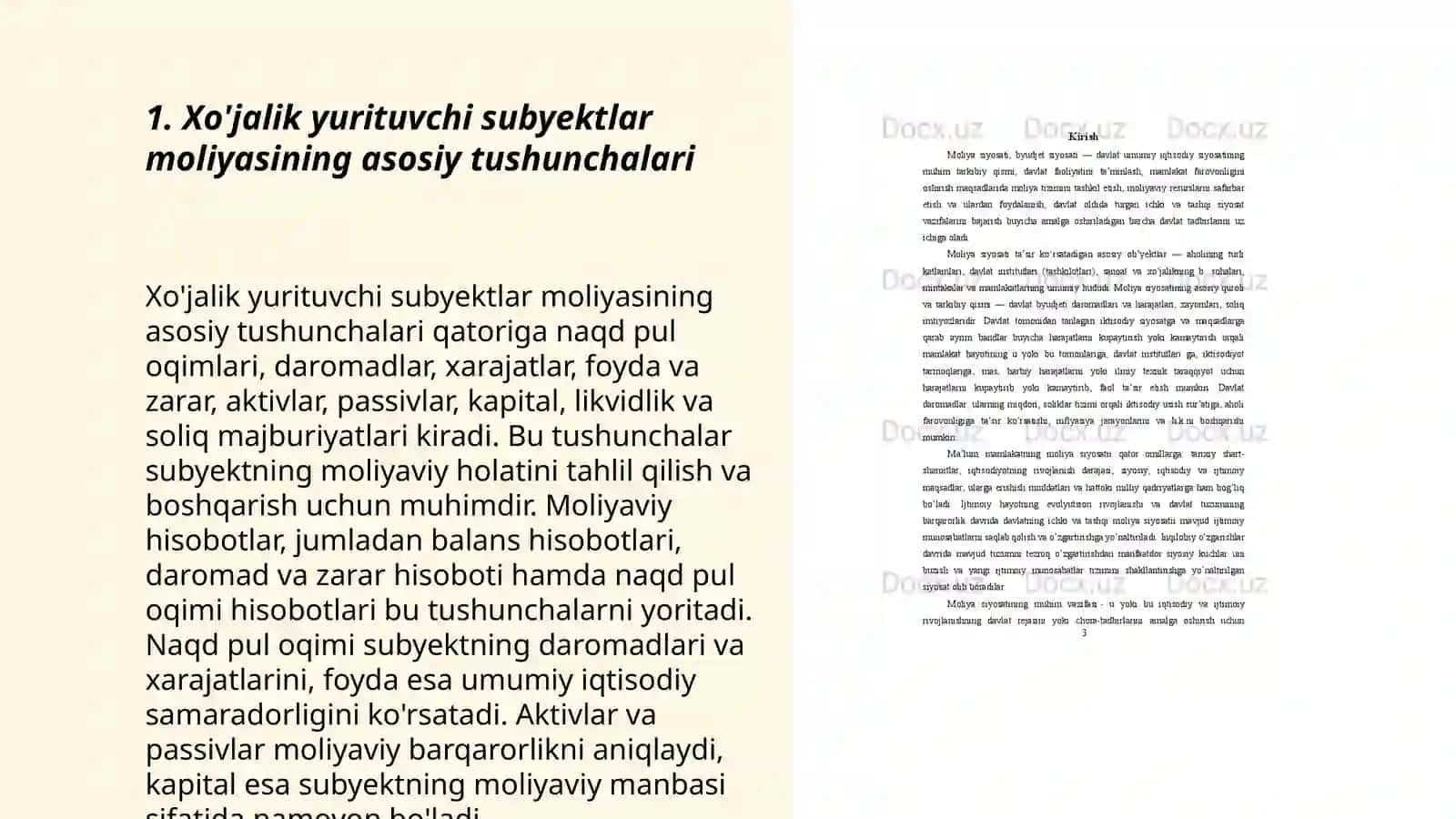 Xo'jalik yurituvchi subyektlar moliyasi - davlat moliyaviy salohiyati 3