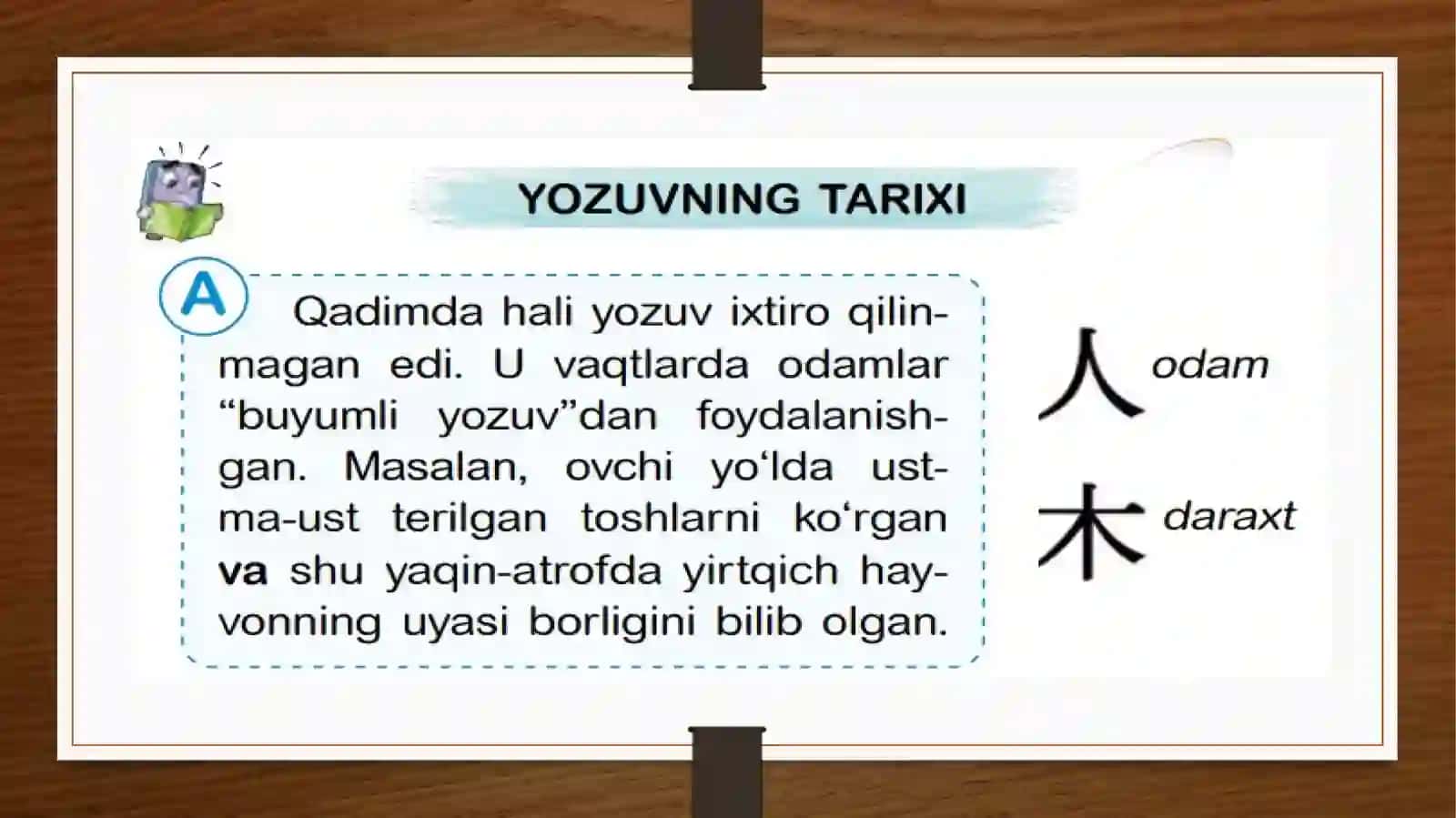 “Yozuvni kim ixtiro qilgan” mavzusiga taqdimoti 3