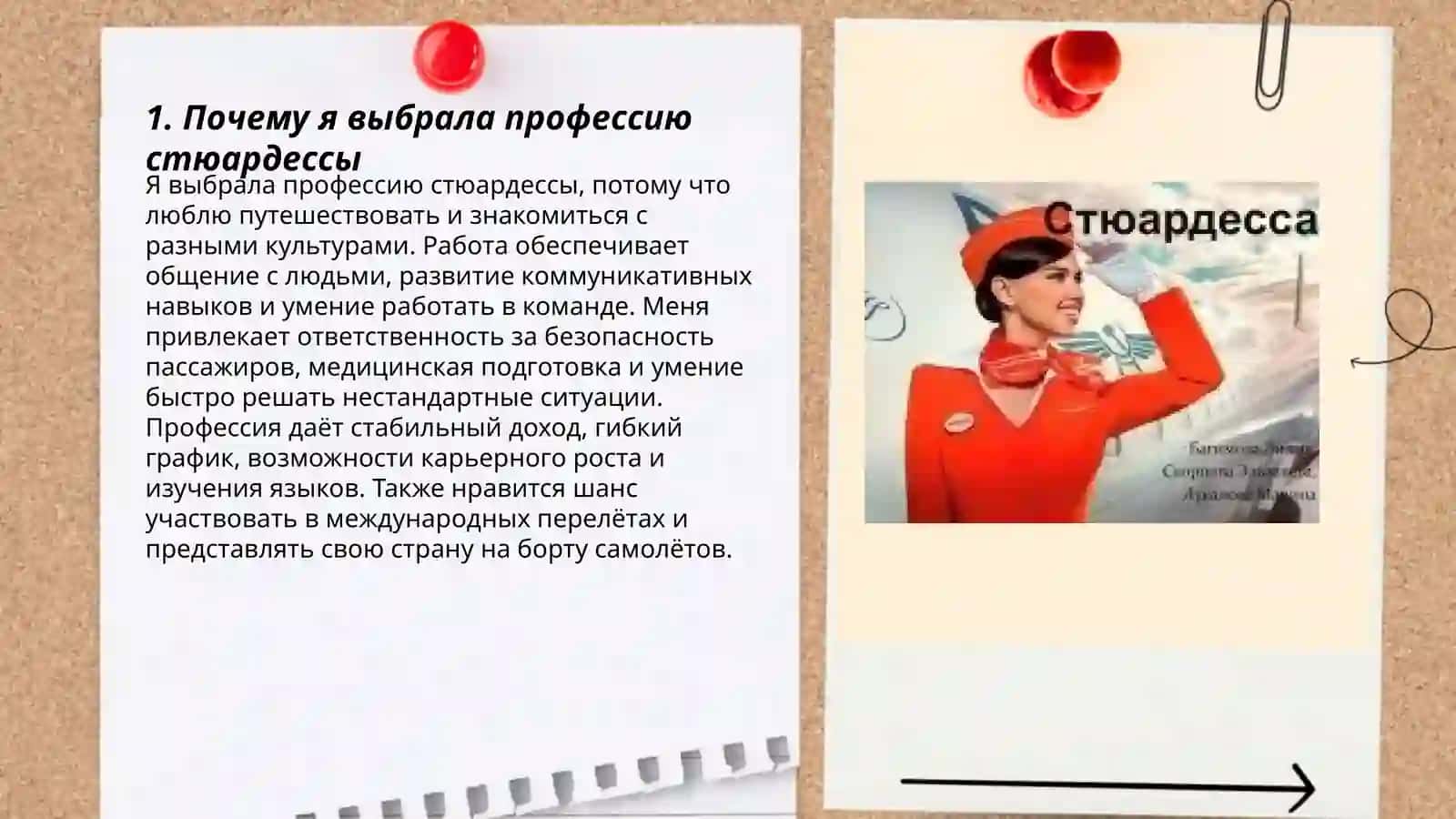 Моя будущая профессия стюардесса 3