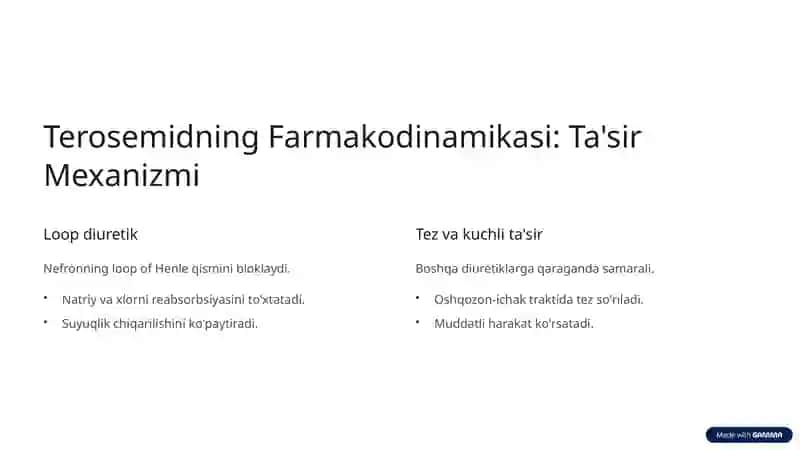 Terosemid Preparatlarining Farmakodinamikasi va Homilaga Ta'siri 3