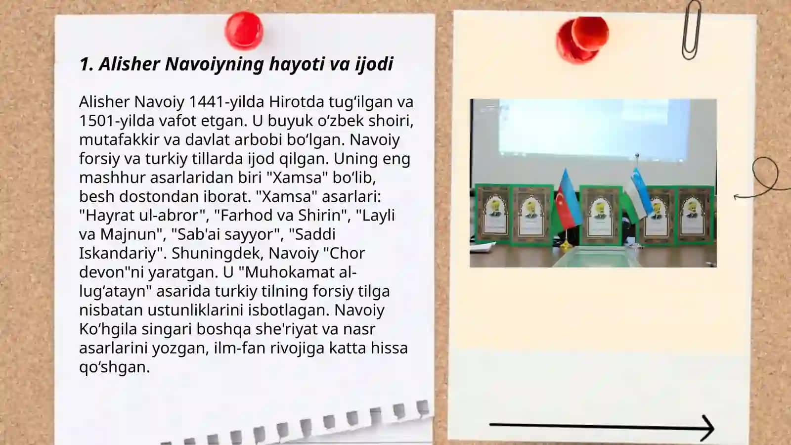 Xamsa dostonlaridan beshtadan bayt yod olish 3