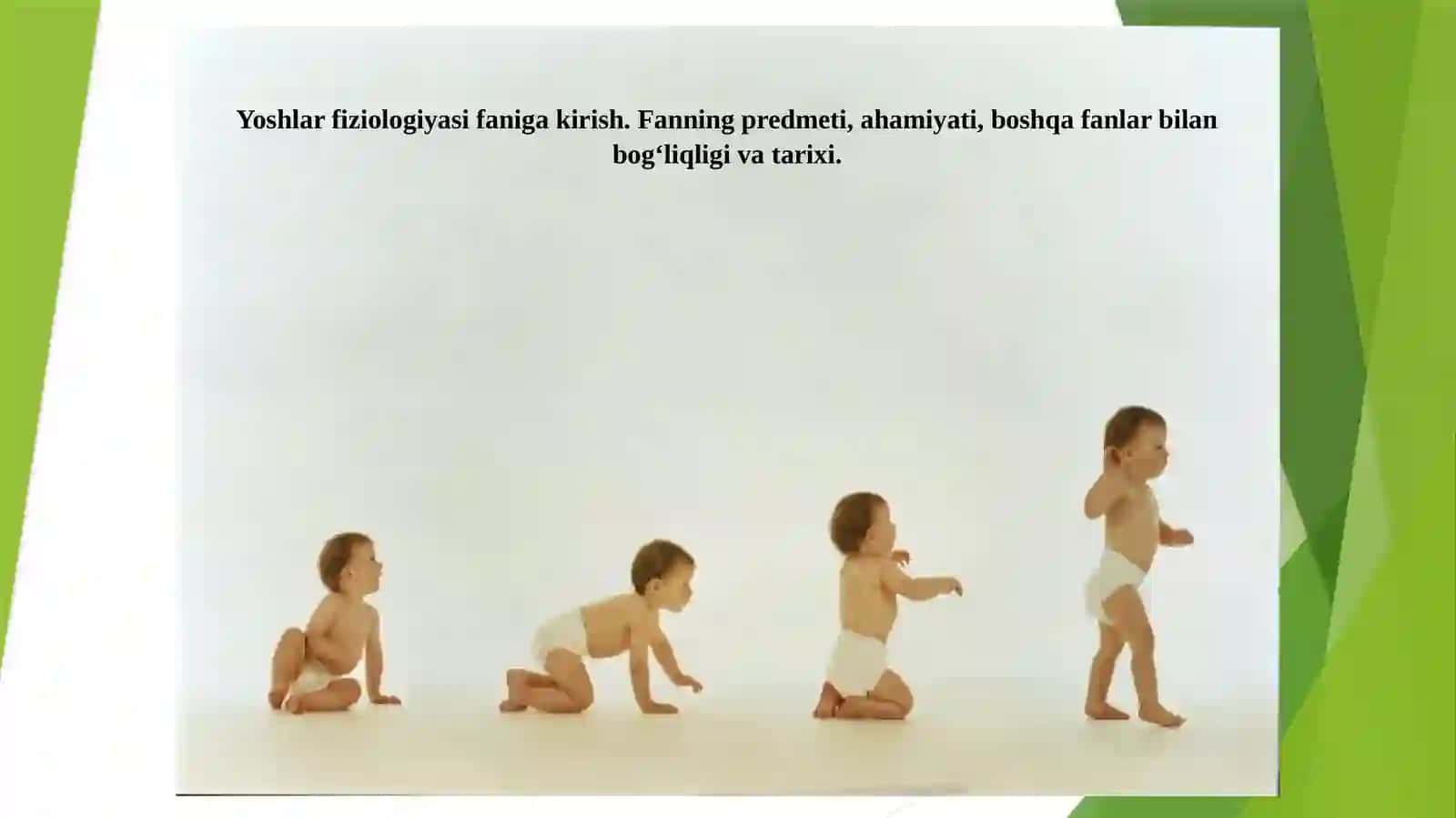Yosh fiziologiyasi va gigiyena fani 3