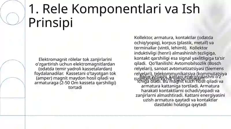 Elektromagnit rele 3