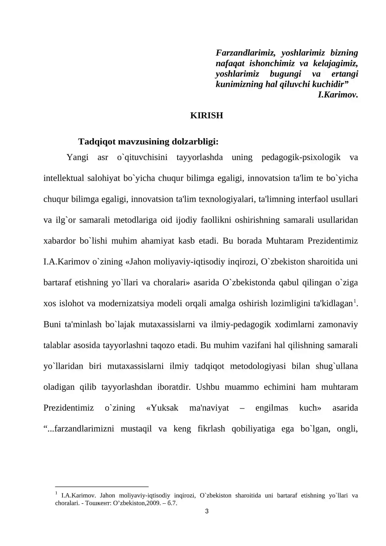 3-sinf ona tili darslarida interfaol usullardan foydalanish 3
