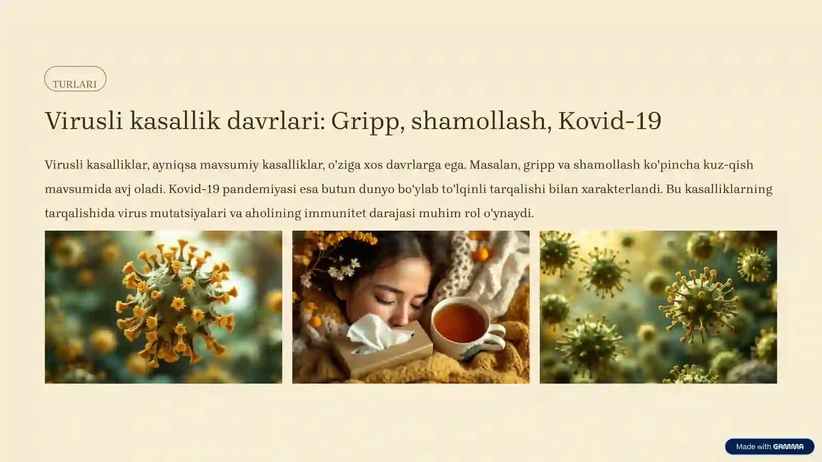 Kasallik davrlari: Turlari va oldini olish 3