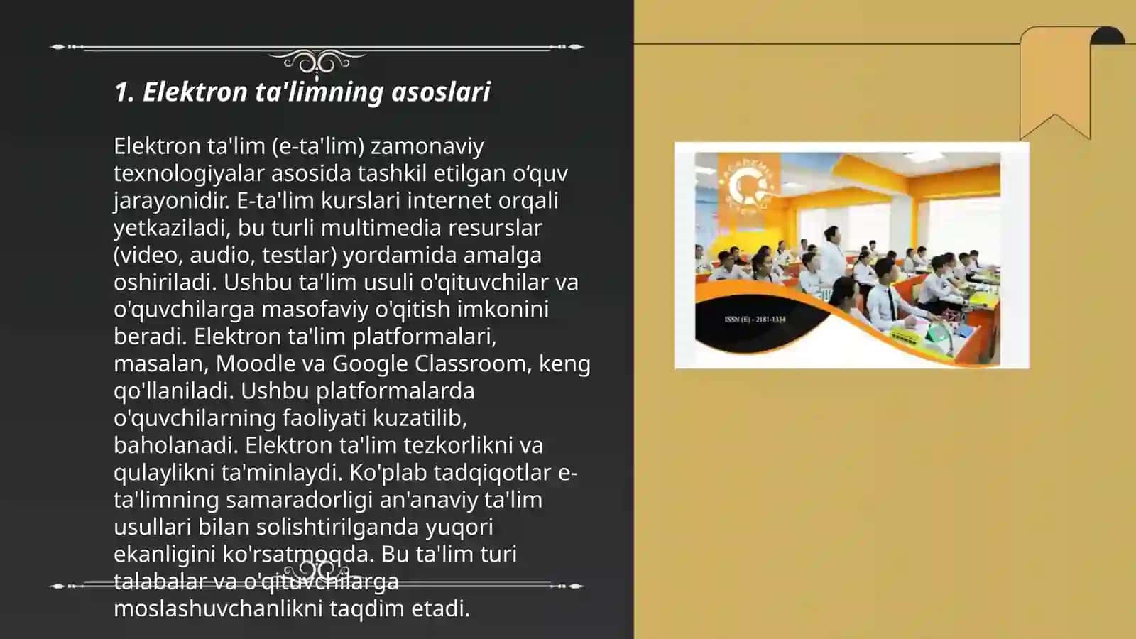Elektron pedagogika va uning oʻziga xos xususiyatlari 3