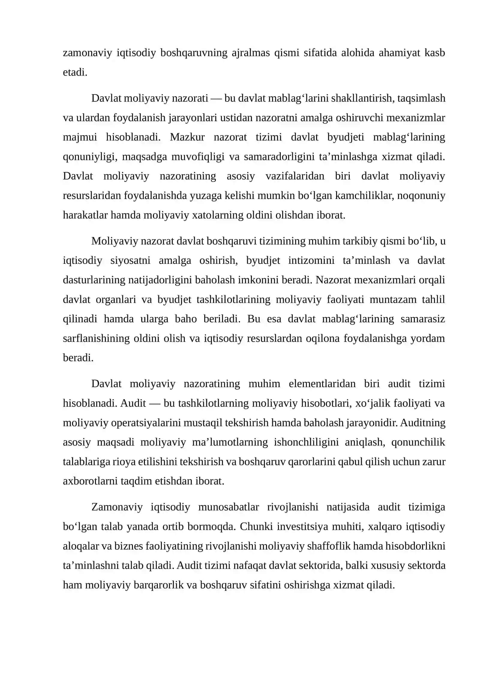 DAVLAT MOLYAVIY NAZORAT VA AUDIT TIZIM 3