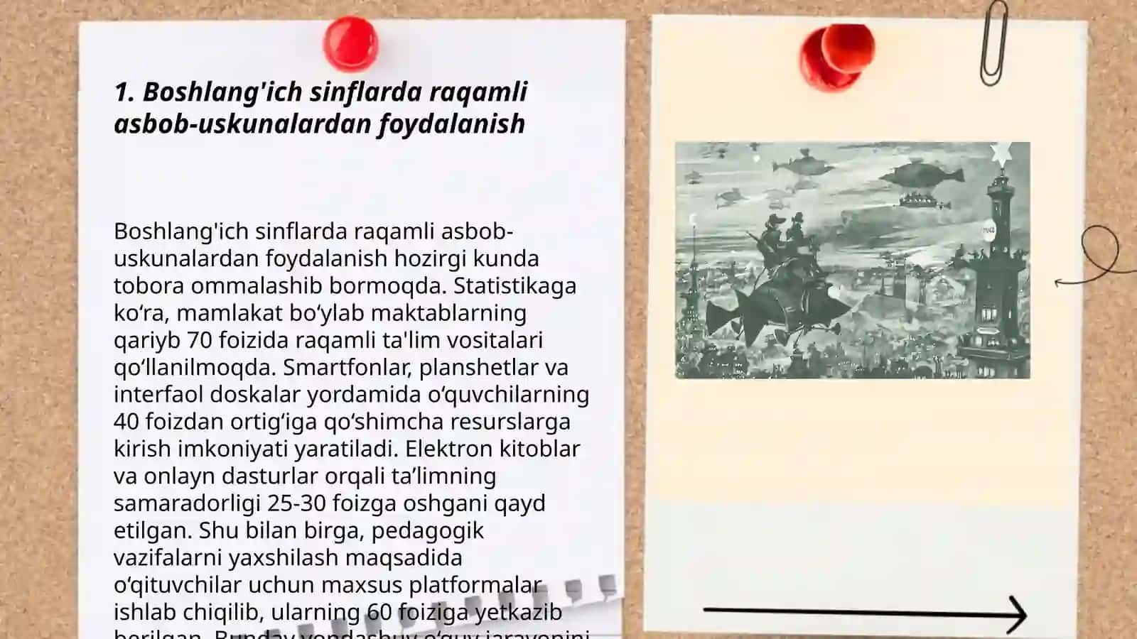 Boshlang'ich sinflarda texnalogiyadan foydalanish 3