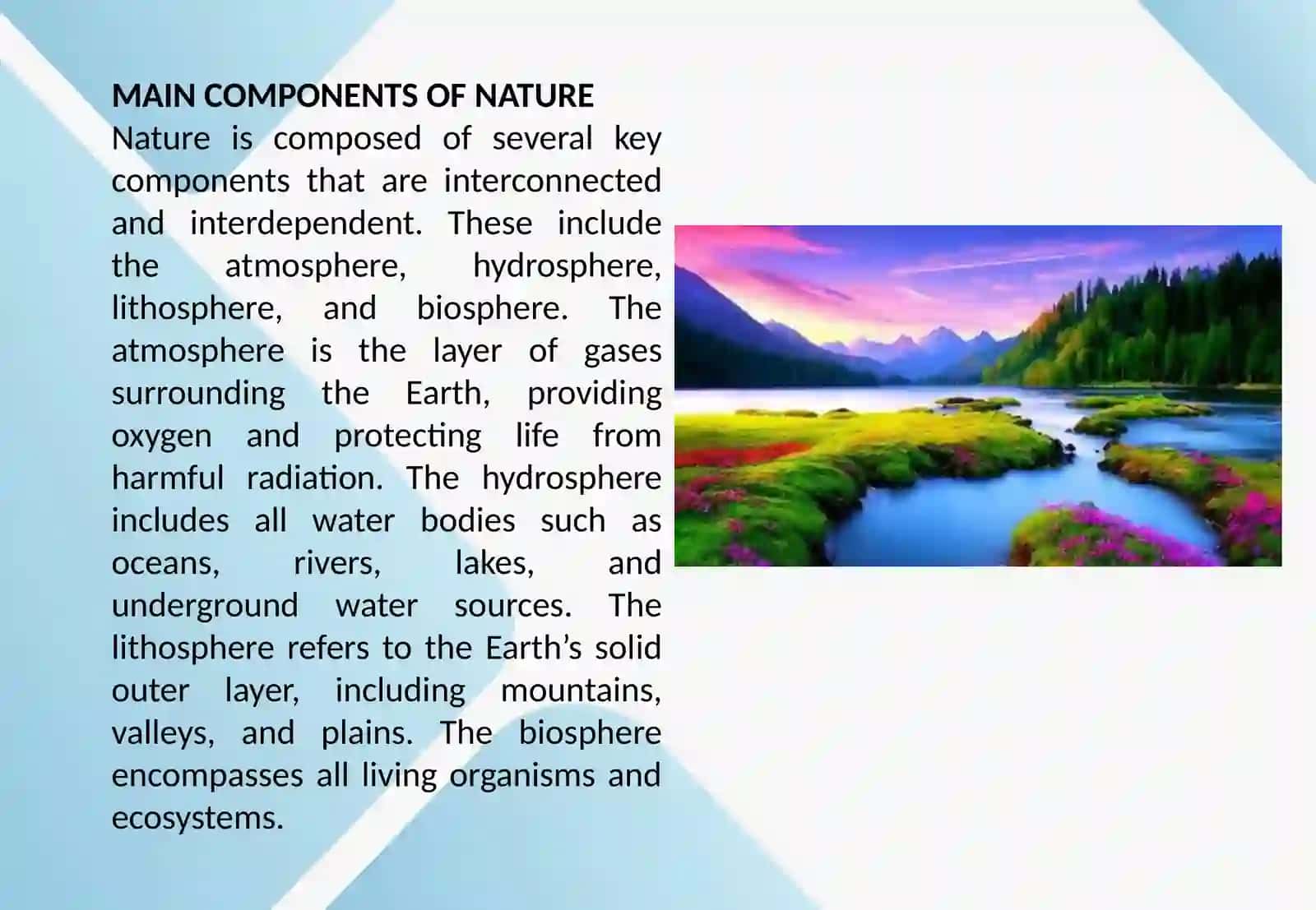Nature and the universe 3