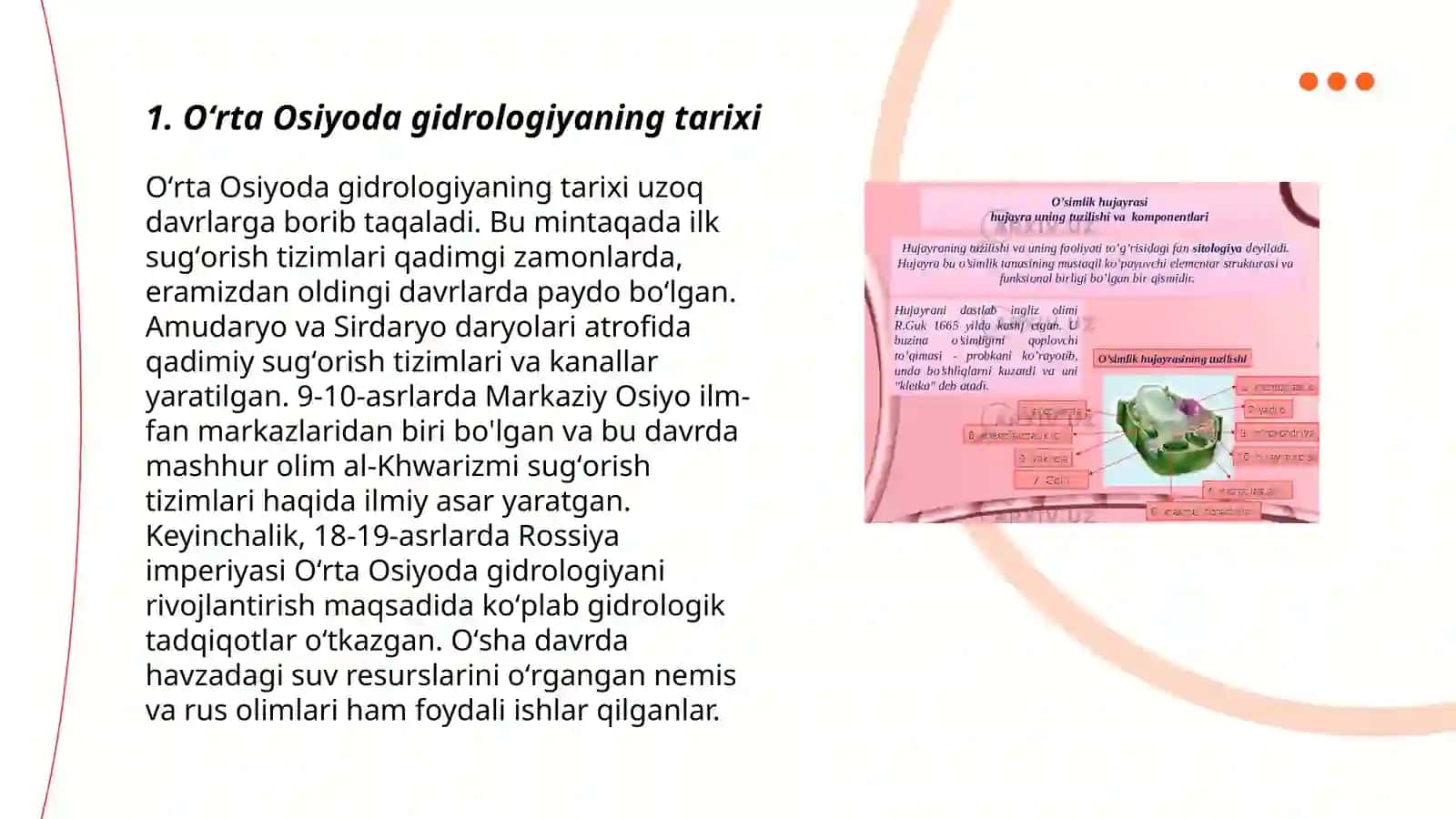 Oʻrta Osiyoda gidrologiya va meteorologiyaning rivojlanishi 3