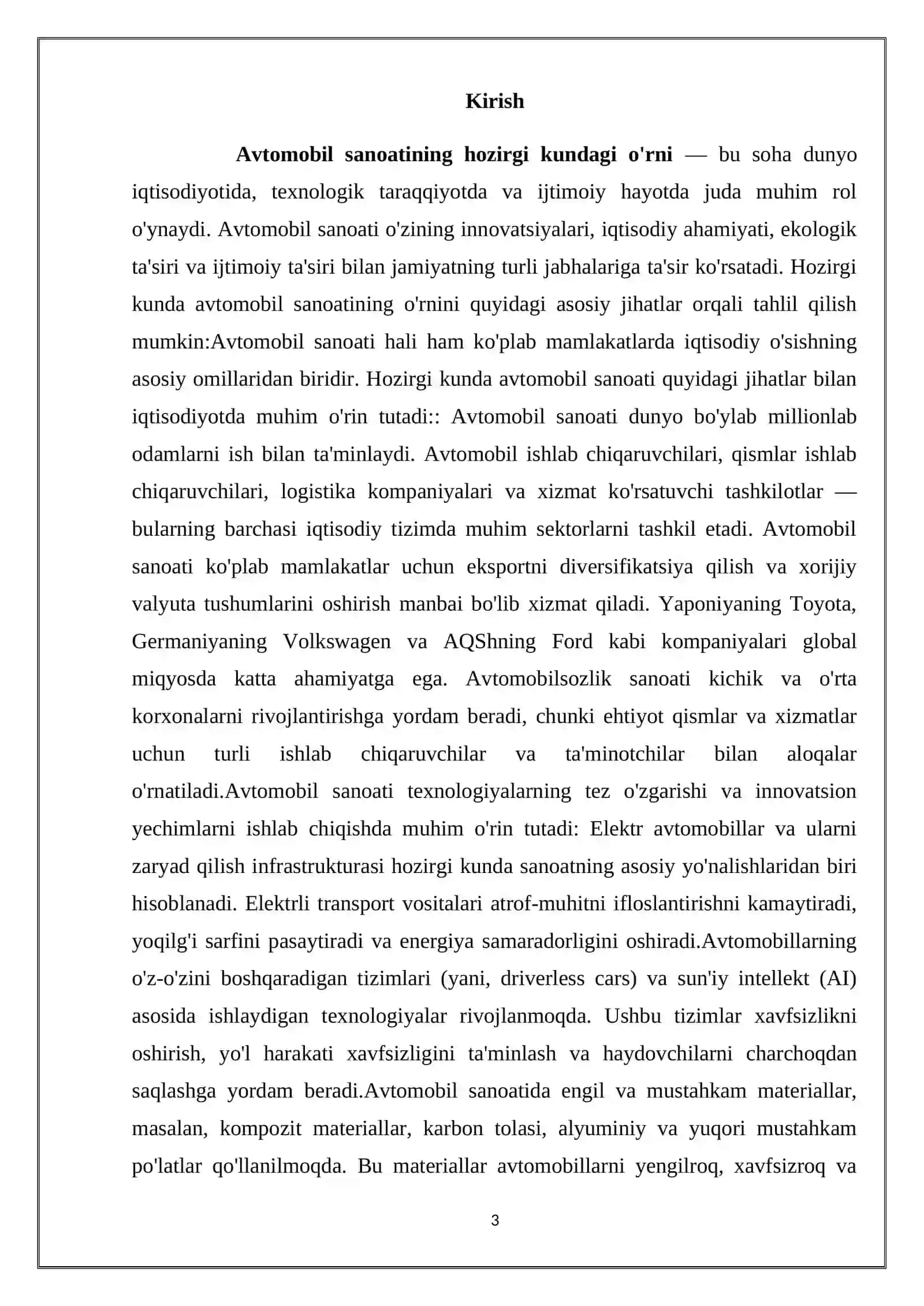 OʻLCHASH, NAZORAT VA SINASH USULLARI VA VOSITALARI (II modul) fanidan KURS ISHI 3