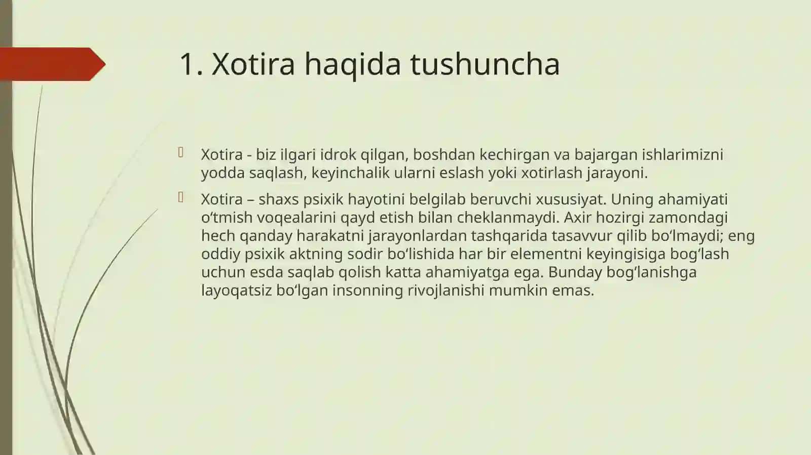 Xotira,xotiraning nerv fiziologika soslari 3