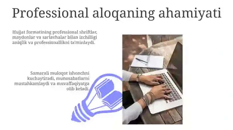 Biznes Hujjatlari Formatlash Asoslari 3