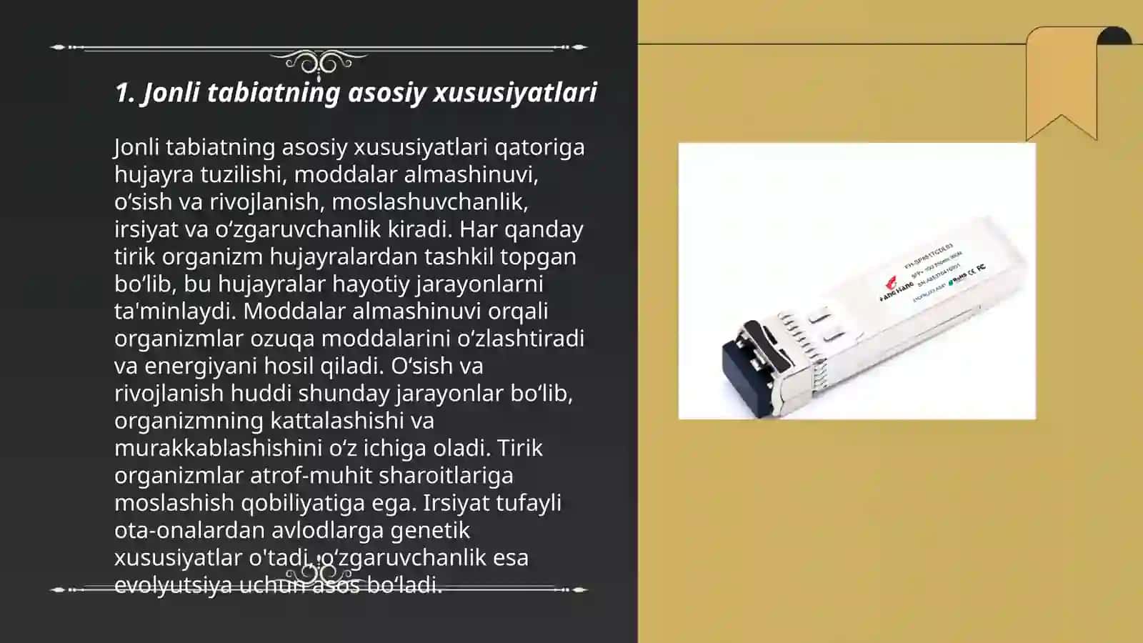 Jonli va jonsiz tabiat bilan tajriba oʻtkazish 3