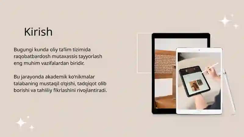 Akademik ko‘nikmalarning talabalar faoliyatidagi ahamiyati va dolzarbligi 3