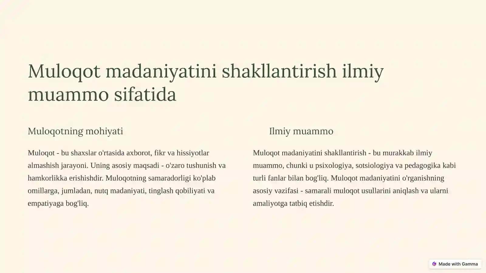 Muloqot madaniyatini shakllantirishda kasbiy kompetentlikning roli 3