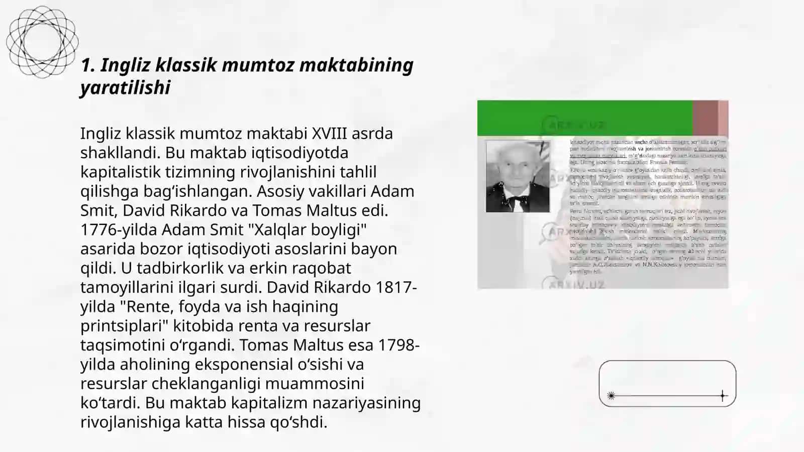Ingliz klassik mumtoz maktabining shakllanishi 3