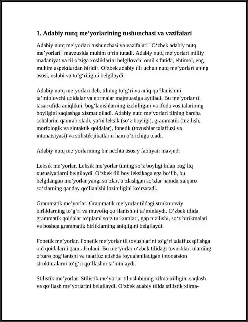 OʻZBEK ADABIY NUTQ MEʼYORLARI 3
