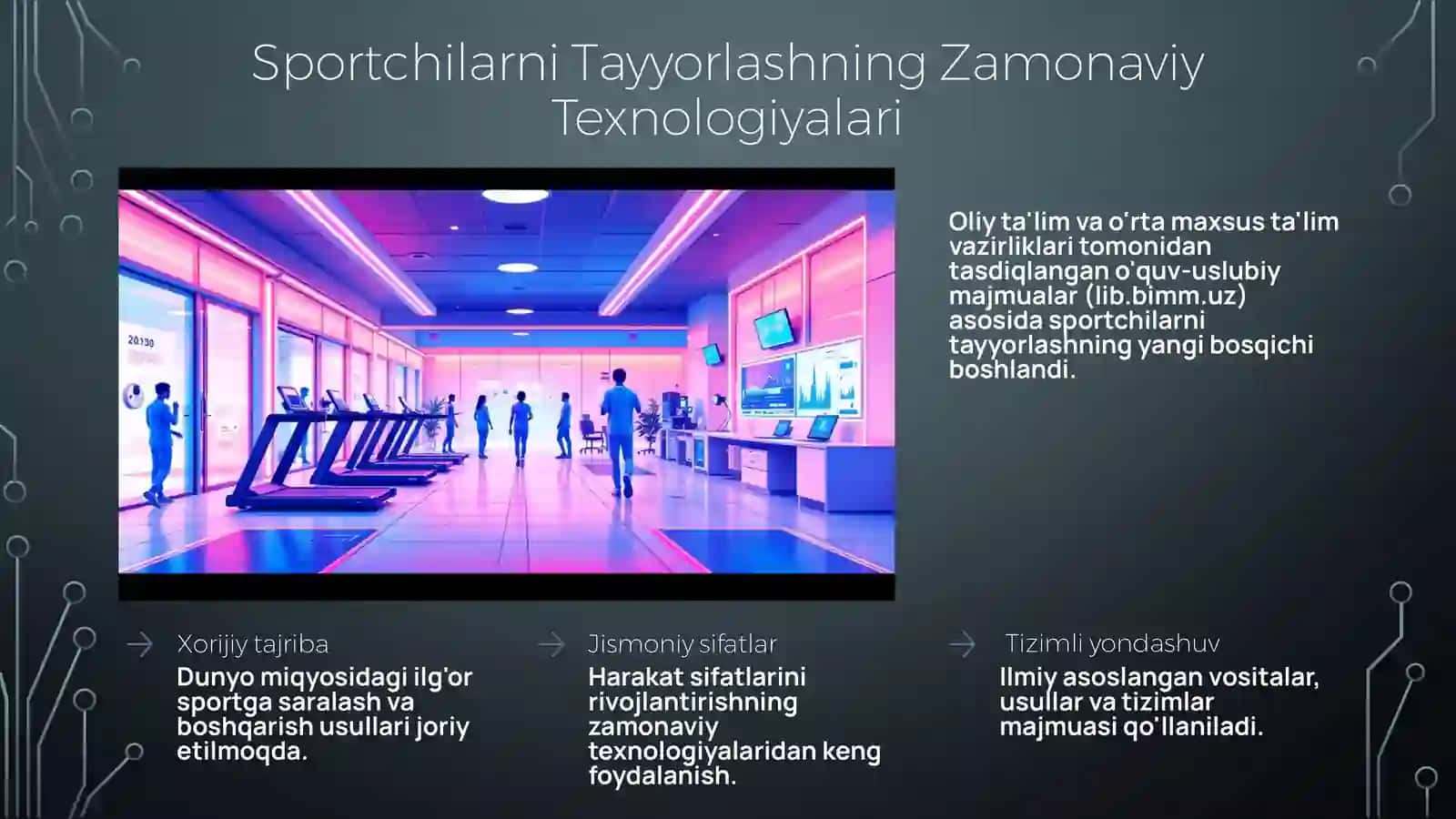 Sport Musobaqalari va Sportchilarni Tayyorlash Tizimi 3