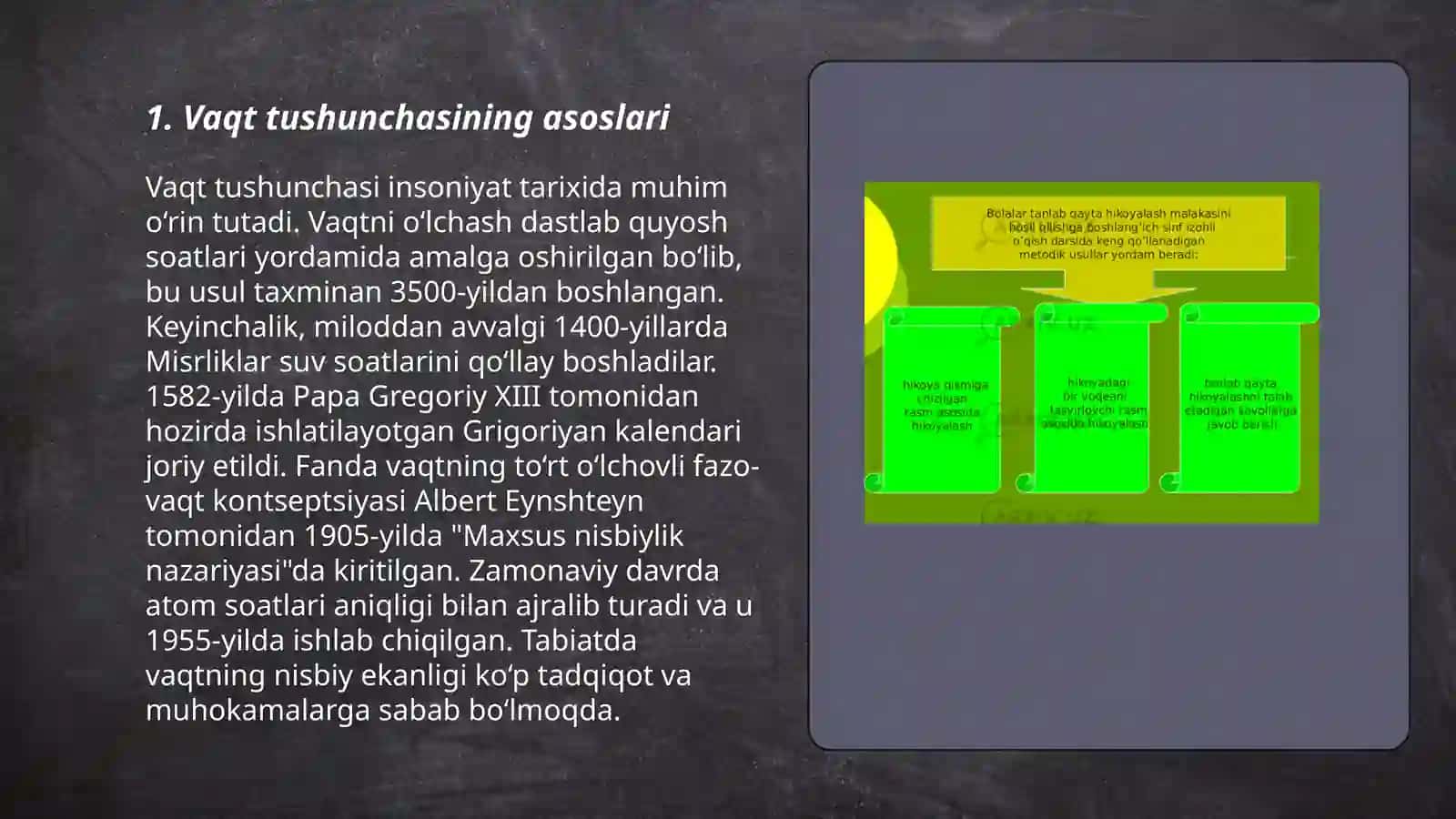 Vaqt va uning oʻziga xos xususiyatlari 3