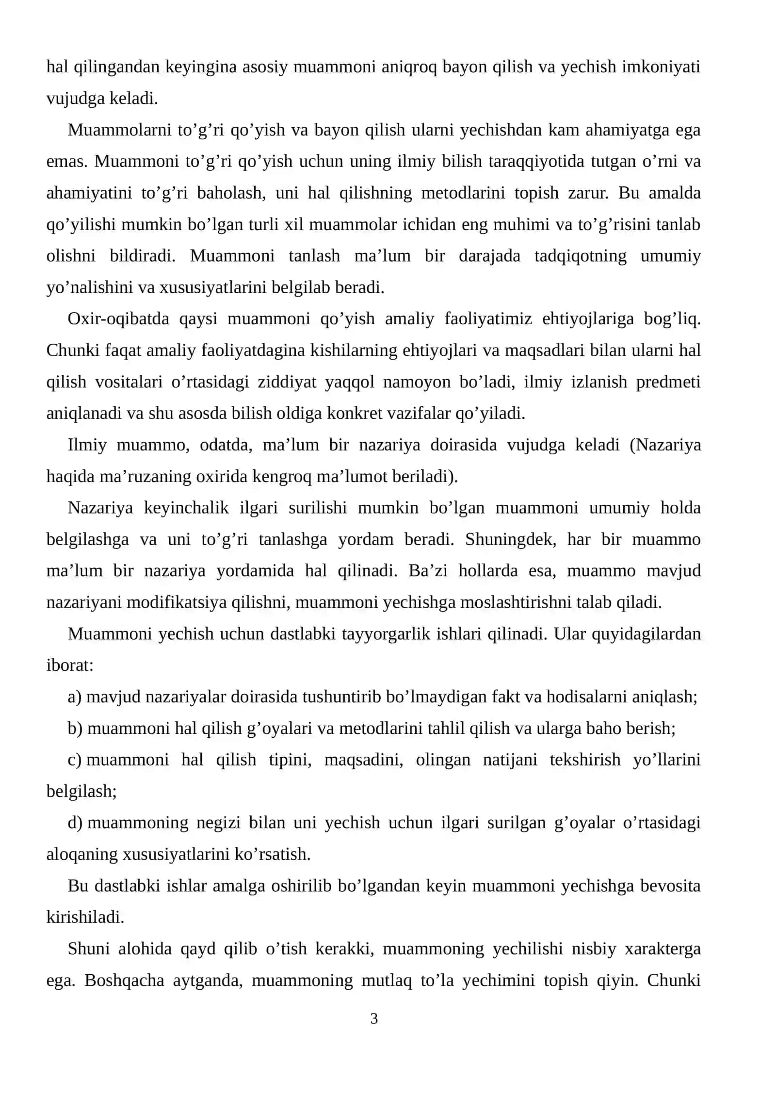 Ilmiy gipoteza (2-soat) 3