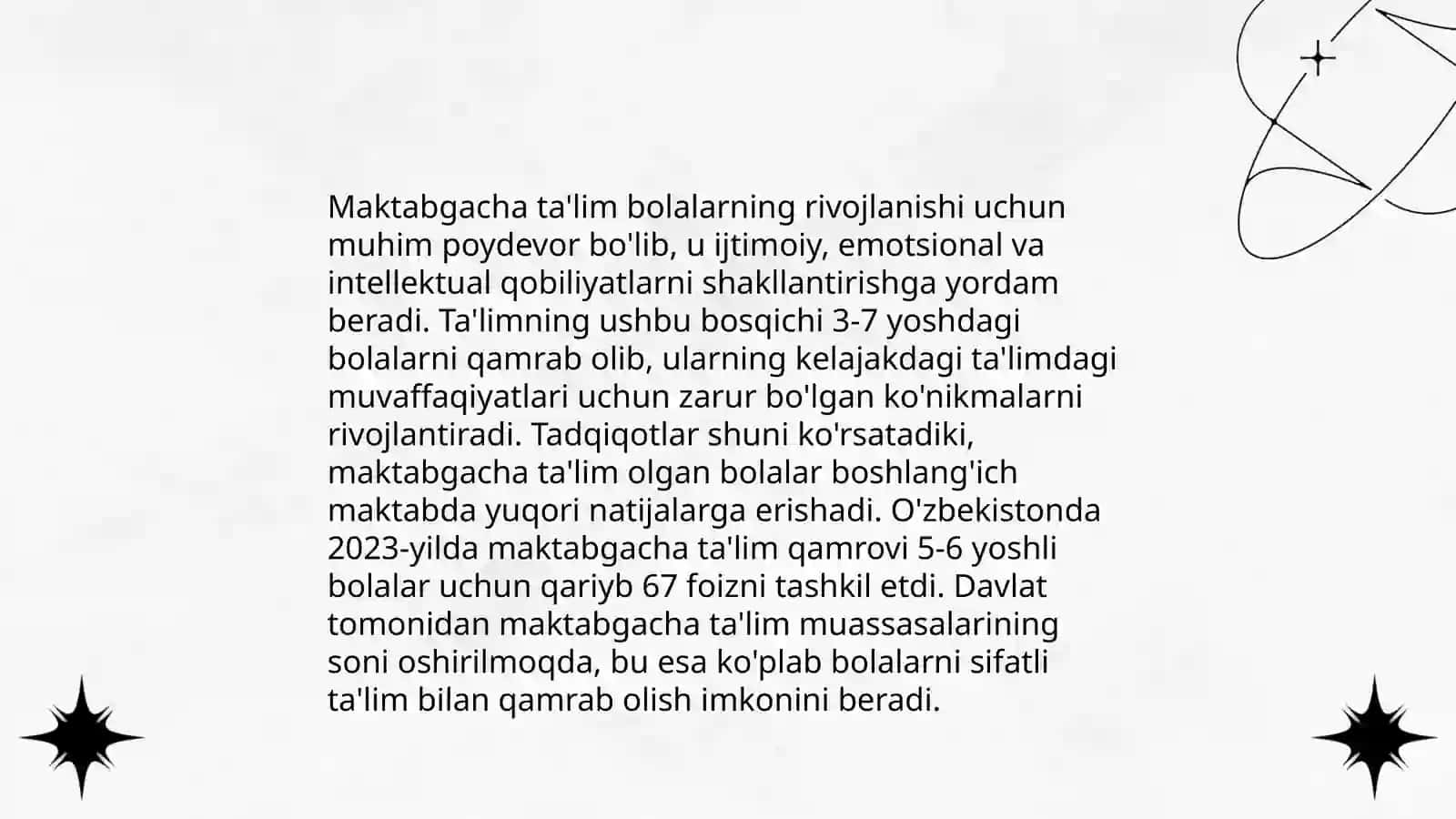 Bolalarni maktabga tayyorlash 3