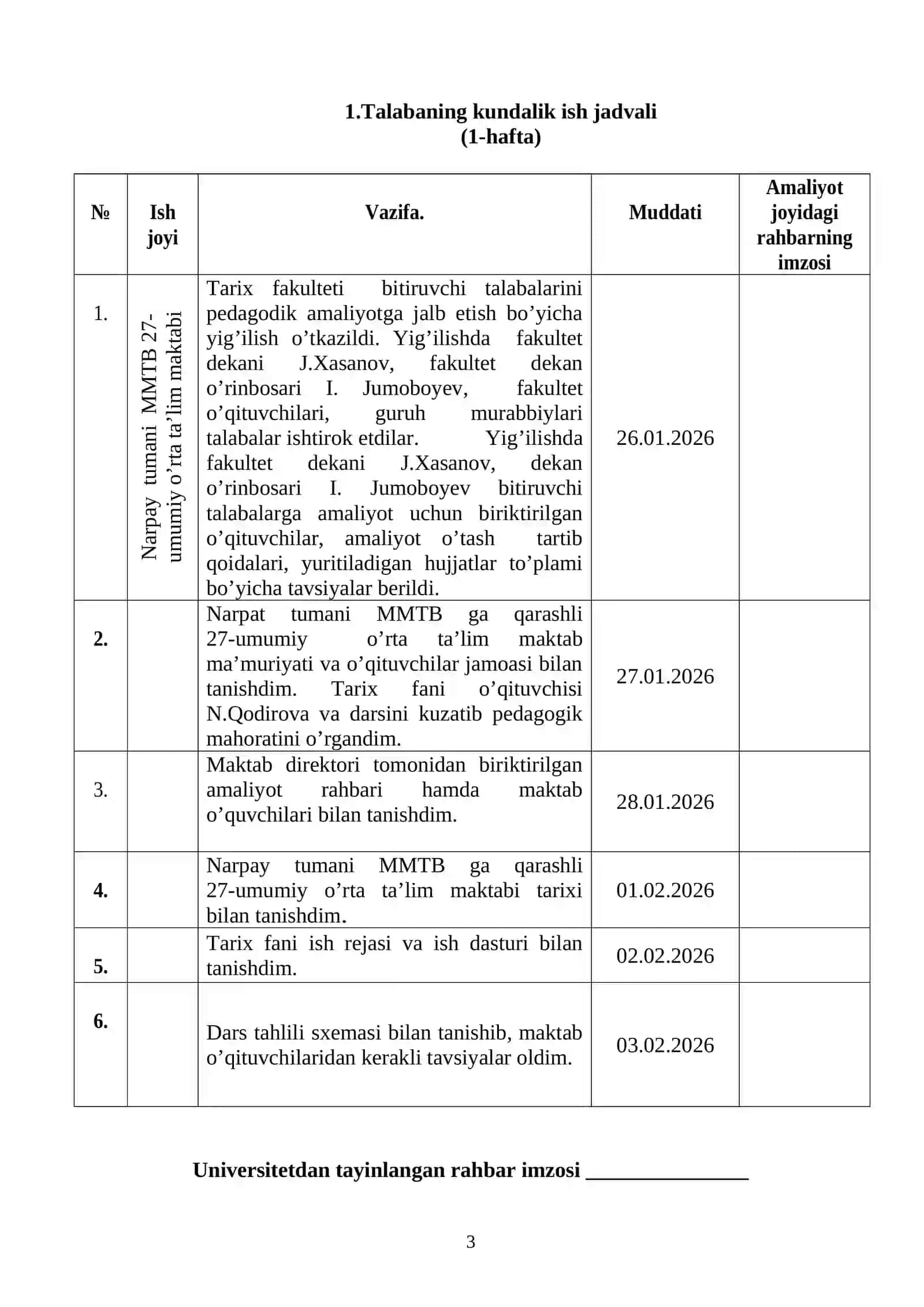 TALABANING PEDAGOGIK AMALIYOT KUNDALIGI 3