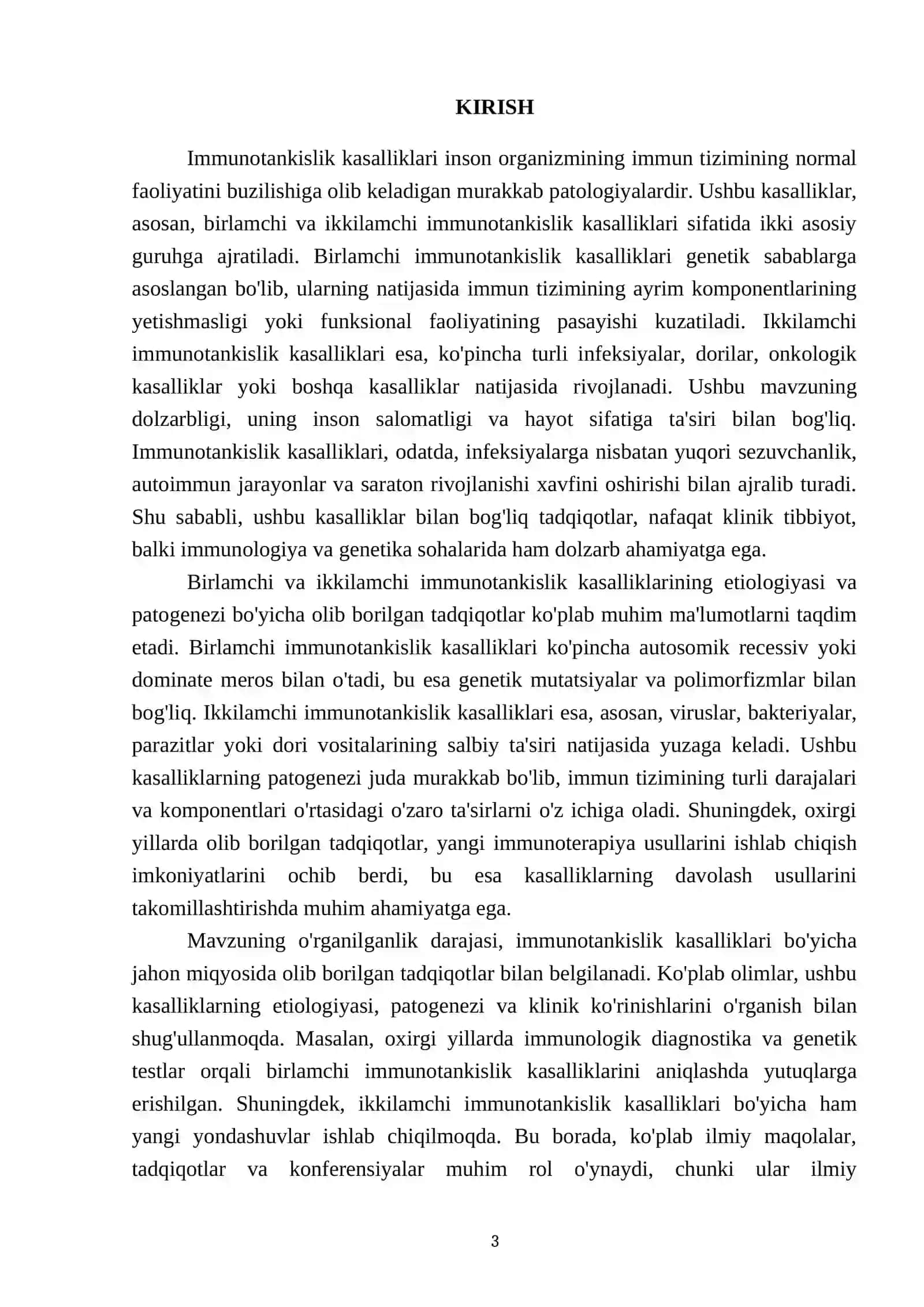 Immunotankislik kasalliklari etiologiya, patogenezi, klinika 3