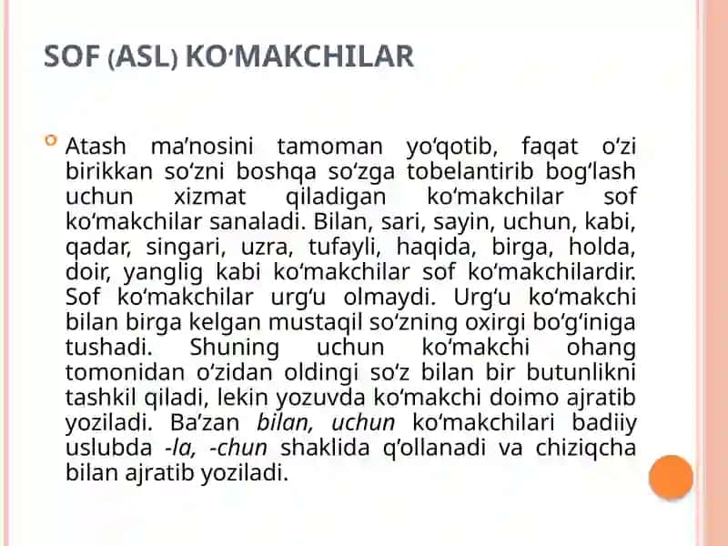 Yordamchi so‘zlar va ularning turlari 3