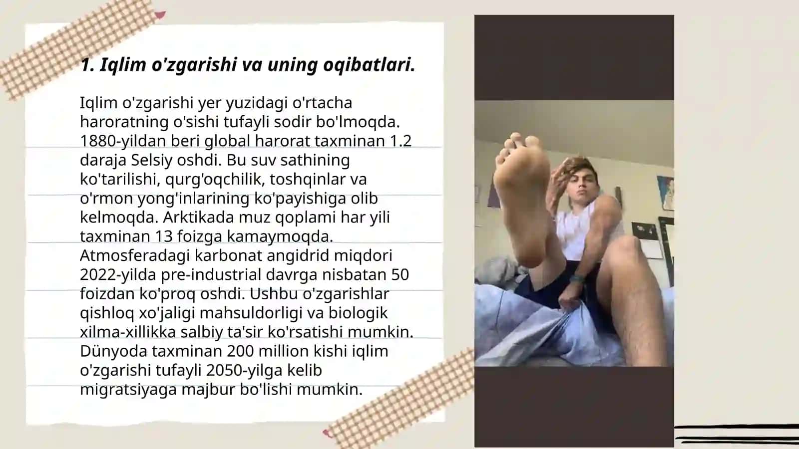 Dunyoning global muammolari 3