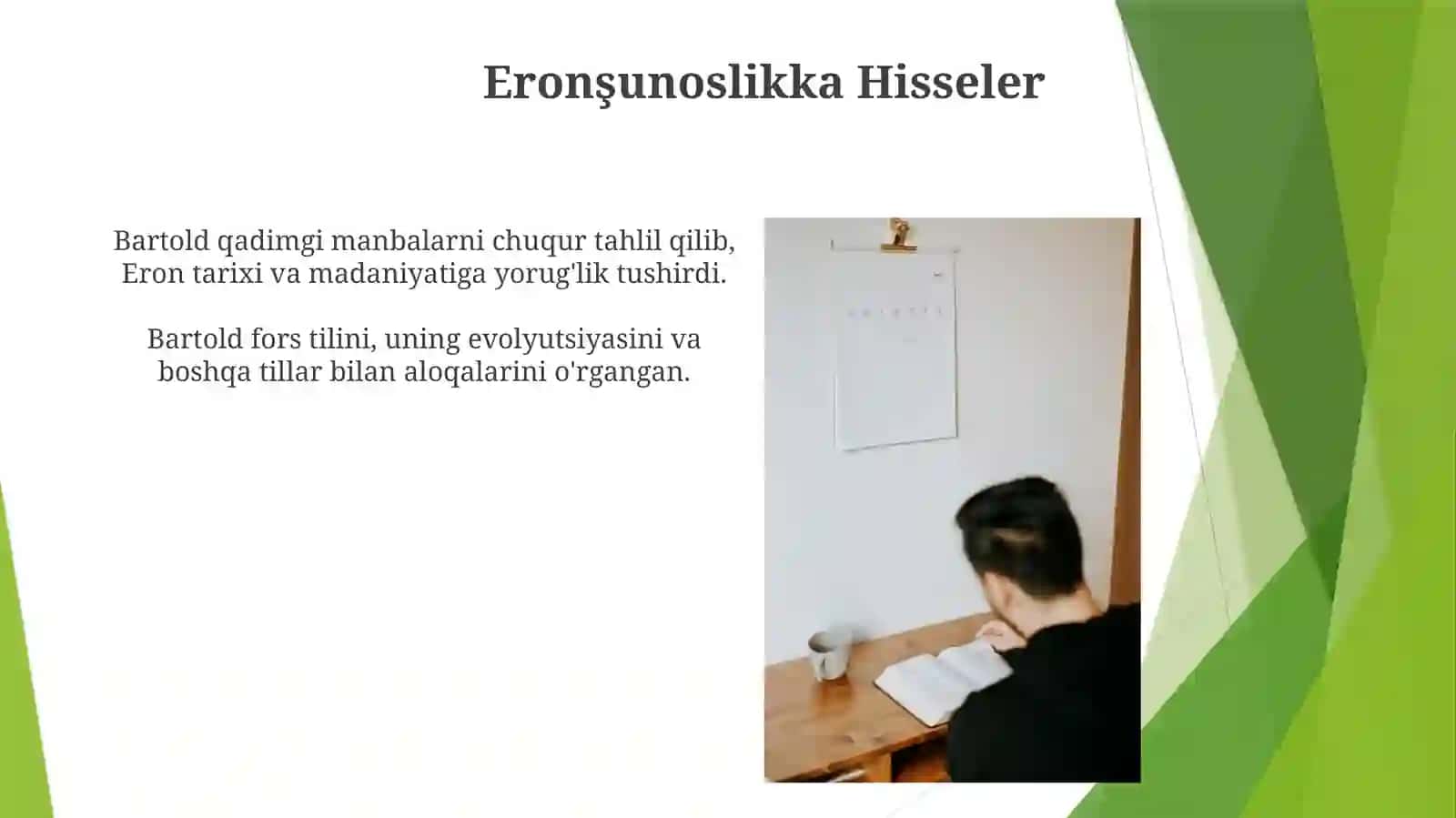 V.V.Bartoldning yurtimizni o'rganishda xizmatlari 3