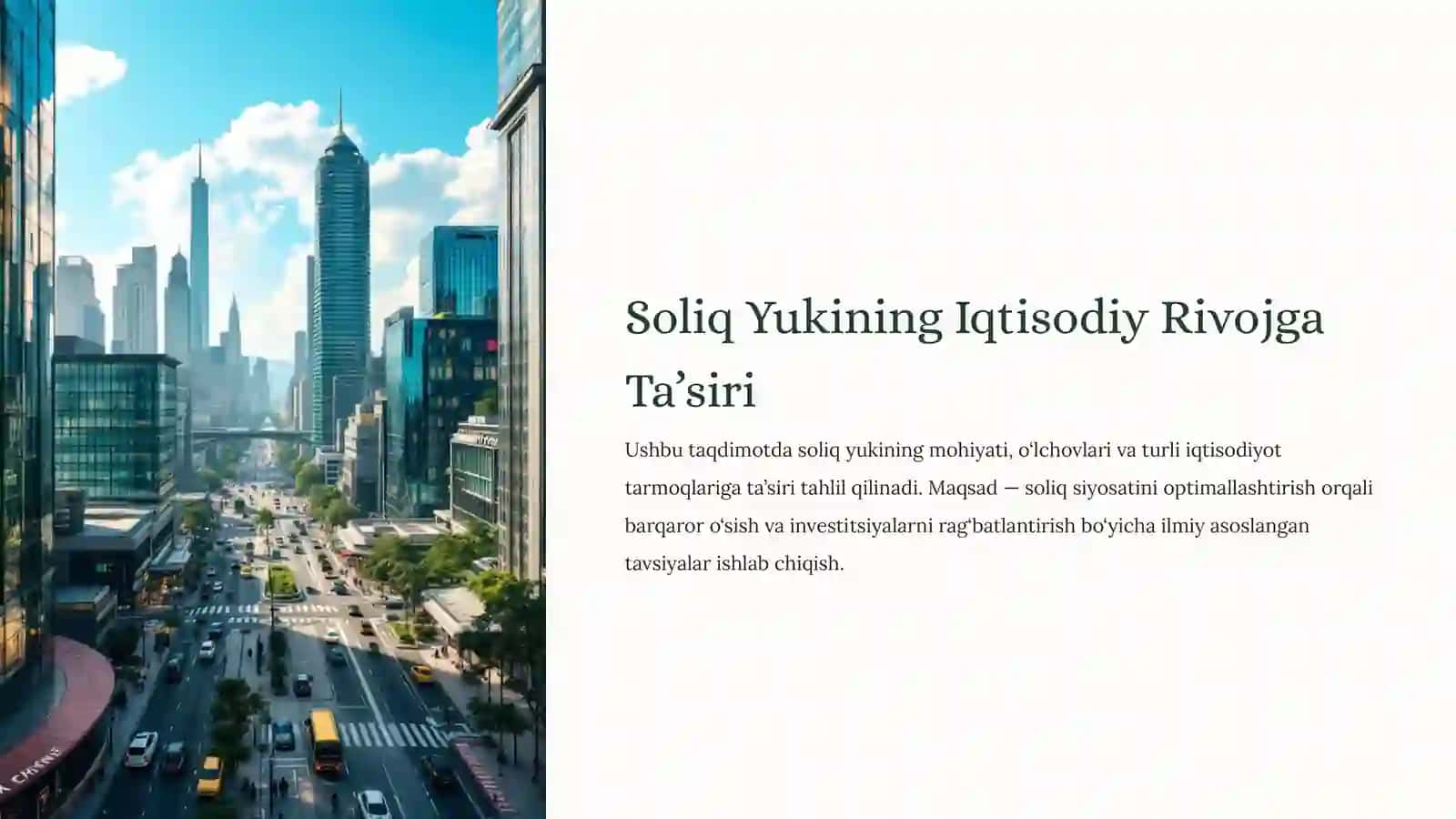 Soliq yukining iqtisodiy rivojga ta’siri 3