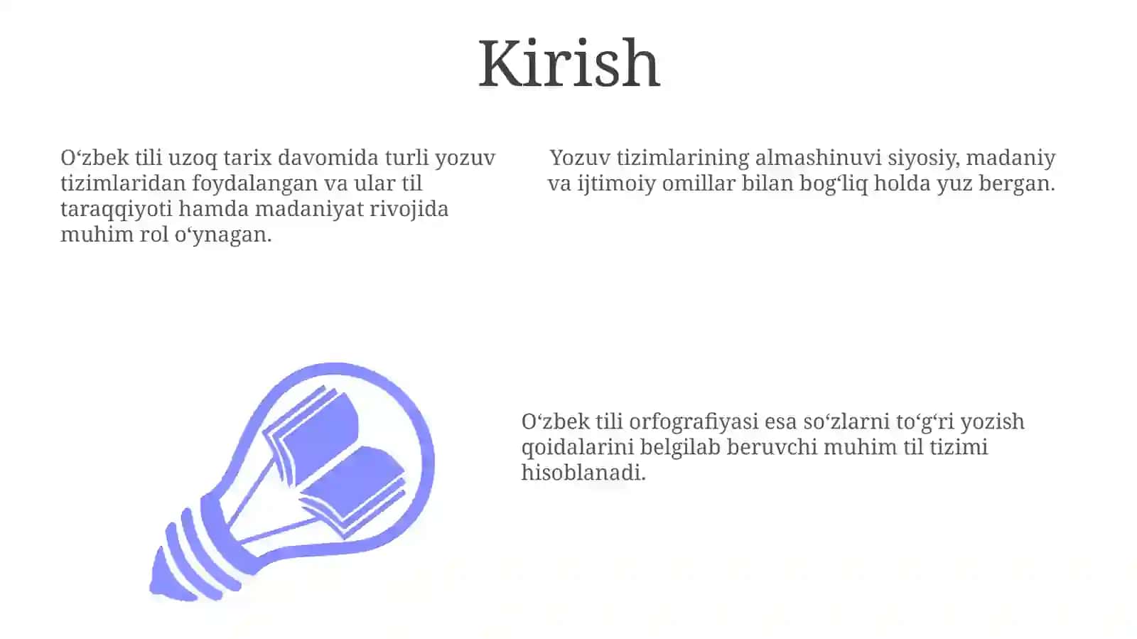 Oʻzbek tilining yozuv tizimlari taraqqiyoti 3