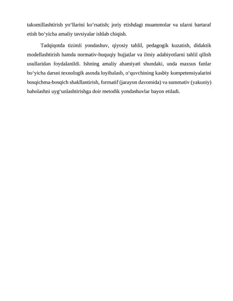 Maxsus Fanlarni O‘qitishda Yangi Pedagogik Texnologiyalardan Foydalanish 3