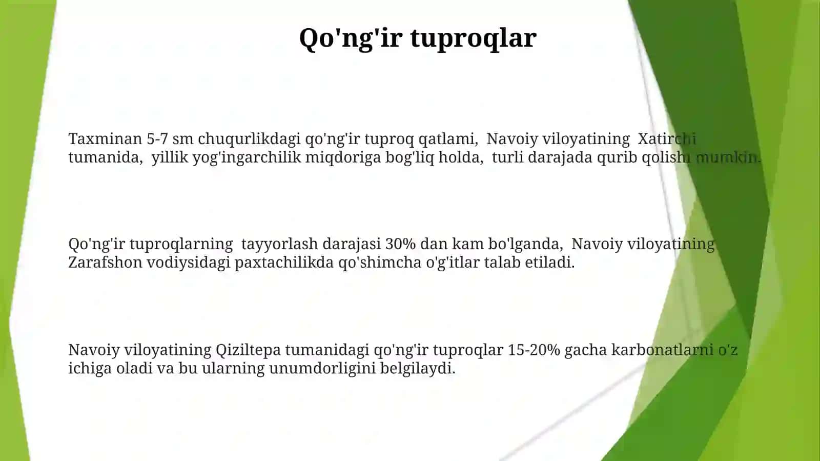 Navoiy viloyati tuproqlari 3