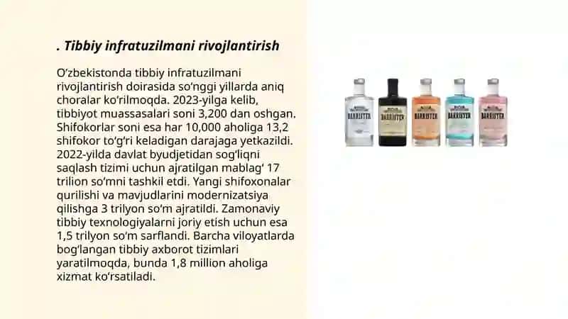 Tibbiyot Respublikasi yutuqlar 3