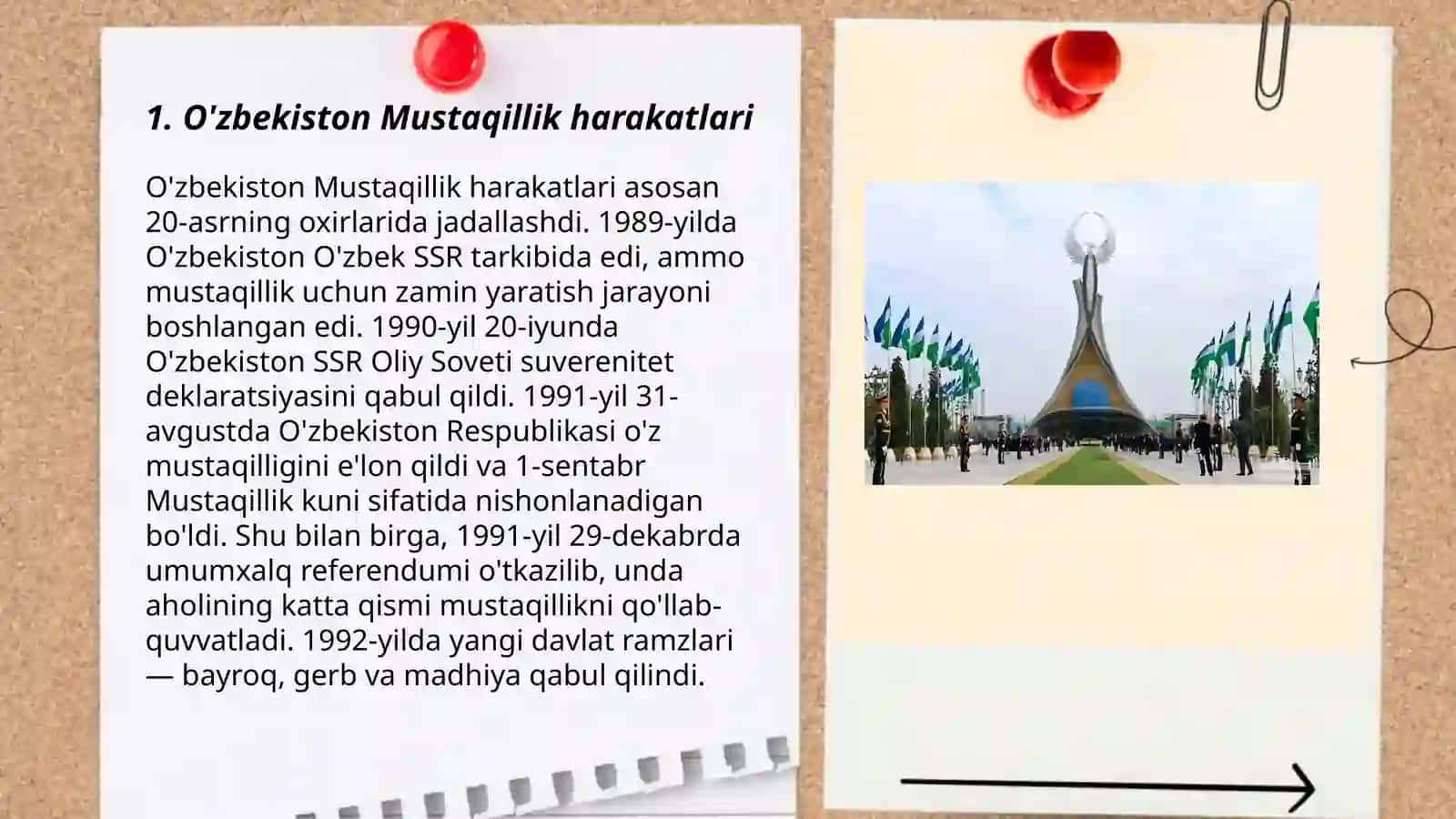 Mustaqillikka erishish arafasida O'zbekistondagi ijtimoiy siyosat jarayonlari 3
