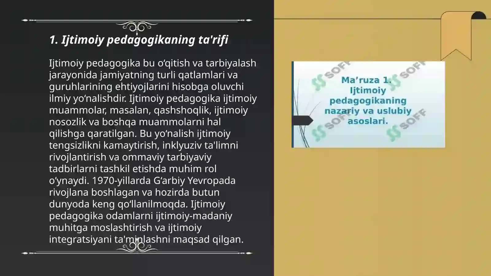 Ijtimoiy pedagogikaning nazariy asoslari 3