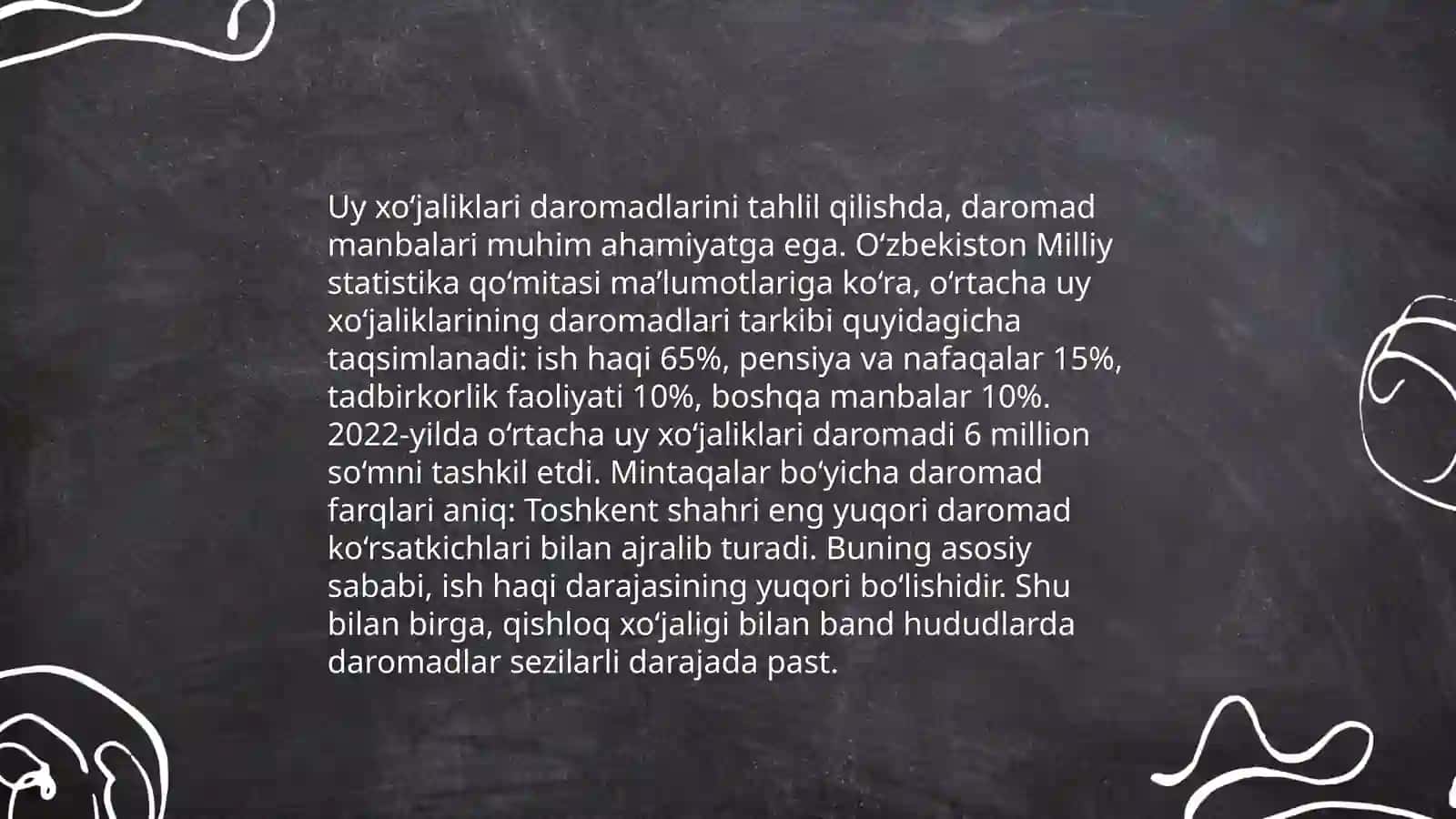 Xufyona iqtisodiyotni o'lchashning mikrousullari 3