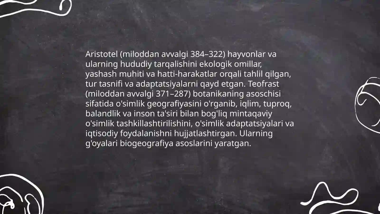 Biogeografiya fanining tarixiy bosqichlari 3