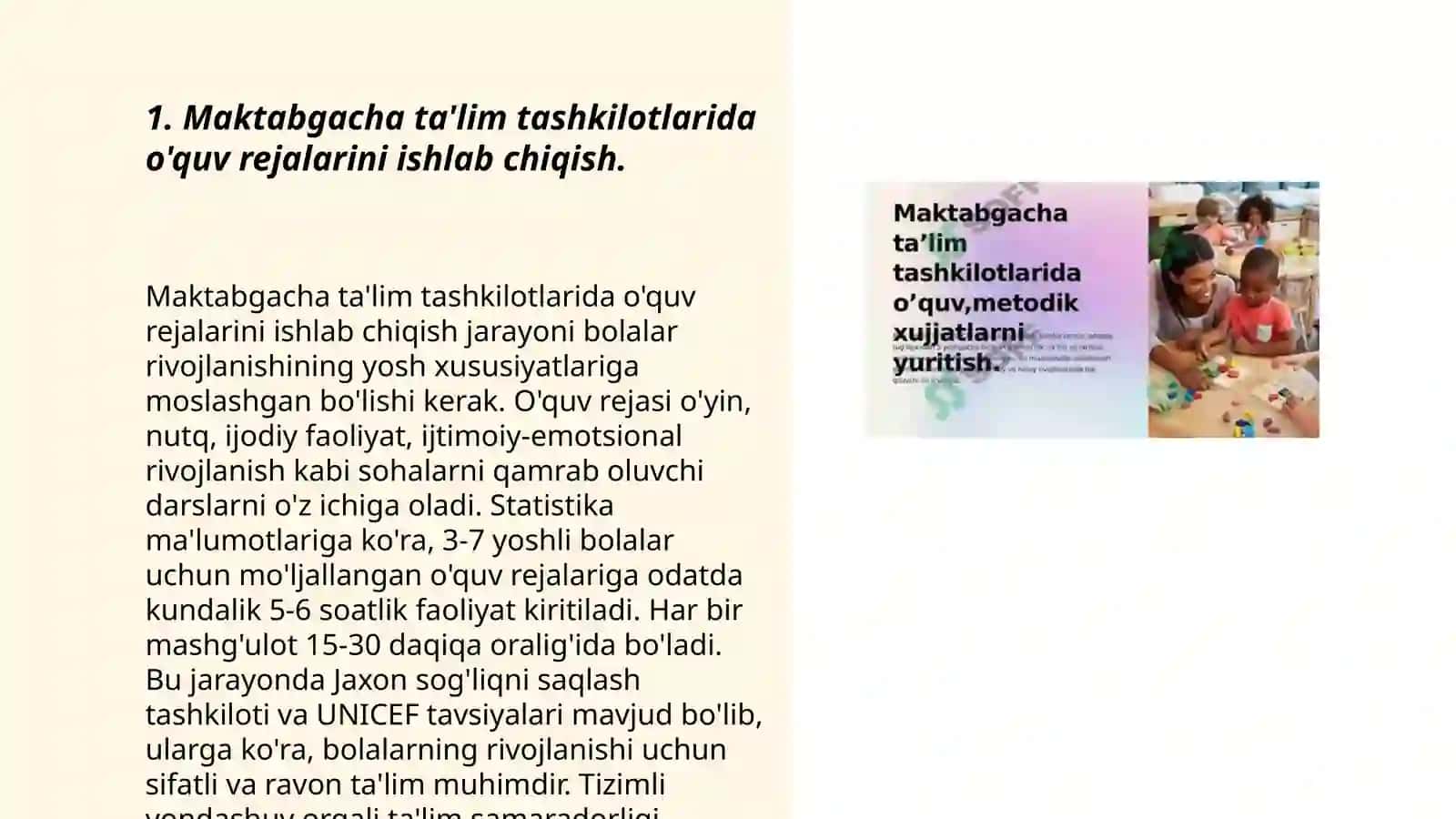 Maktabgacha ta'lim tashkilotlarida o'quv,metodik xujjatlarni yuritish 3