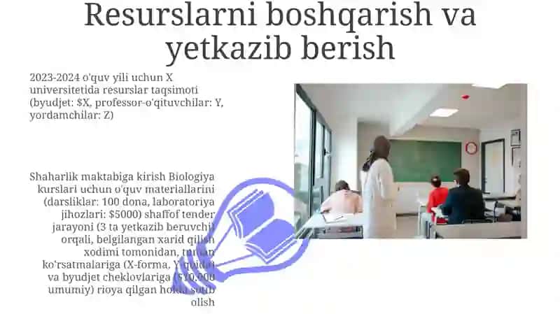 Mutaxassislik fanlarini o‘qitishda ta'limni tashkil etish va tayyorlash metodikasi 3
